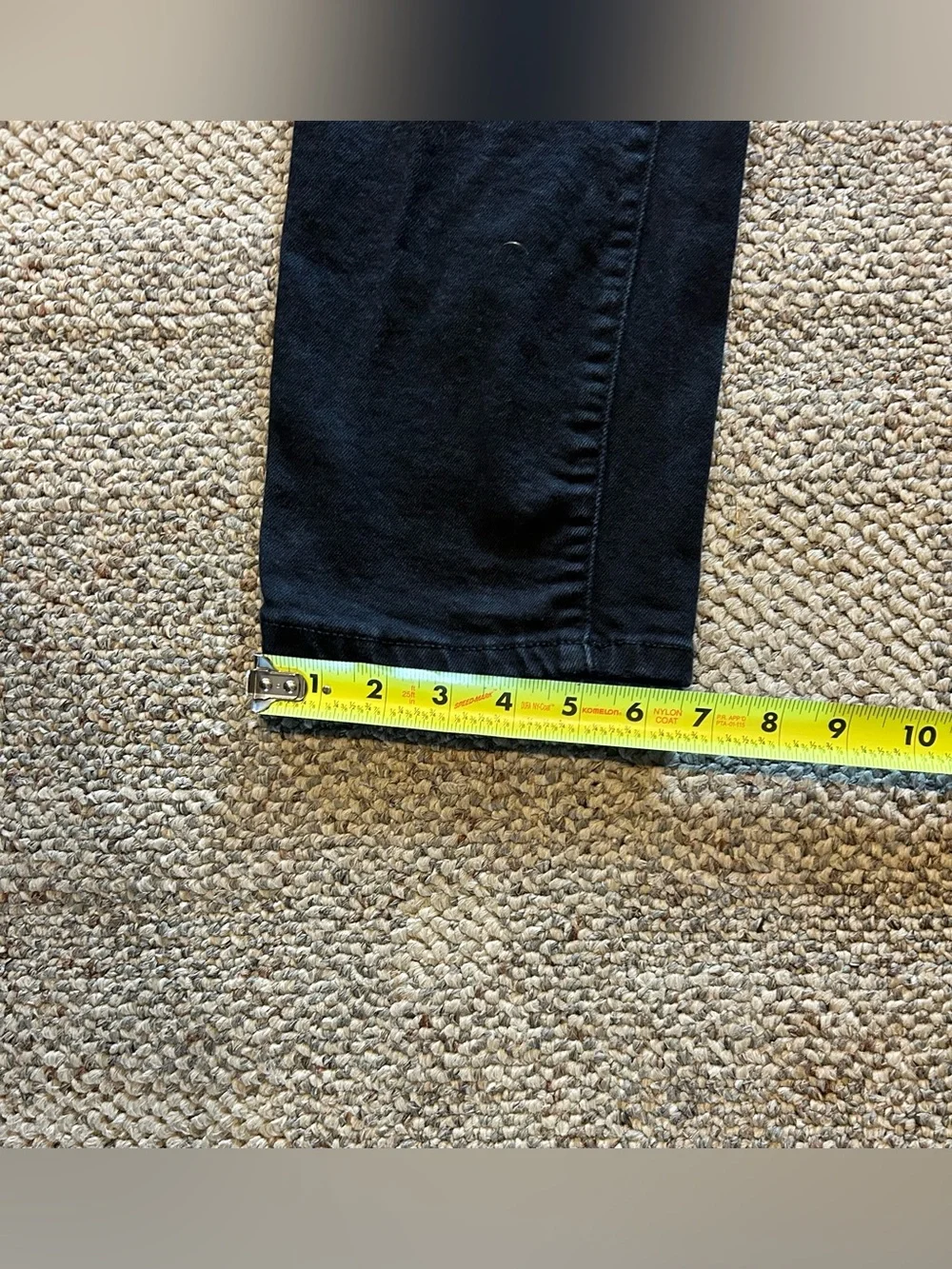 Tommy Hilfiger black denim slim fit jeans. 34W 32L